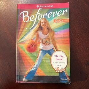 American girl book. be forever Julie 1974. 215 pages volume one.
